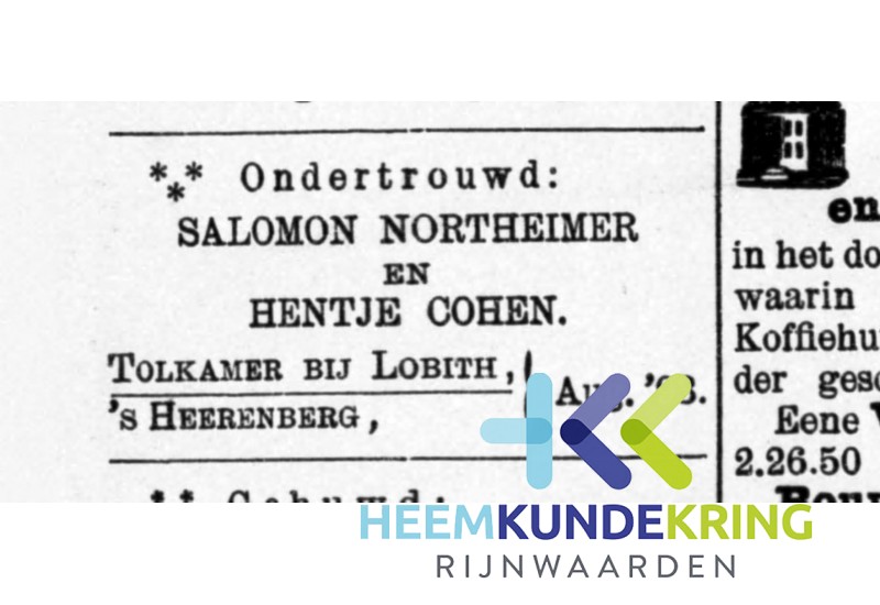 ondertrouw northeimer cohen 1893